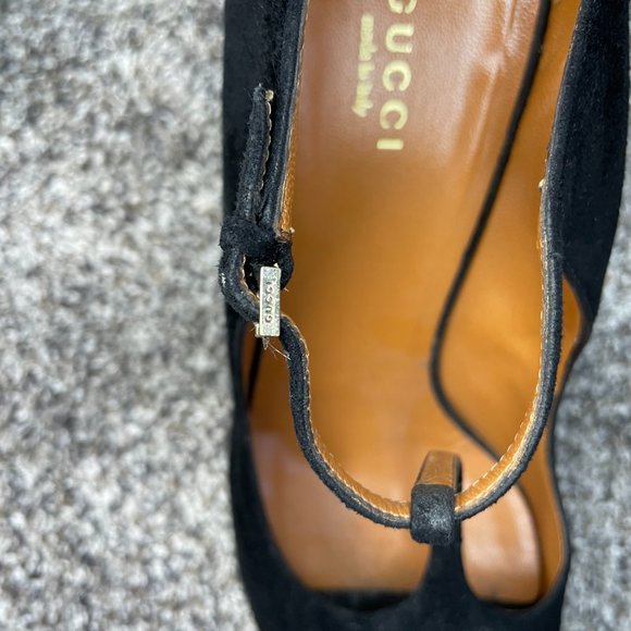 Authentic Gucci Peep Toe Heel -*Ships in box* Size 38 - Picture 10 of 15